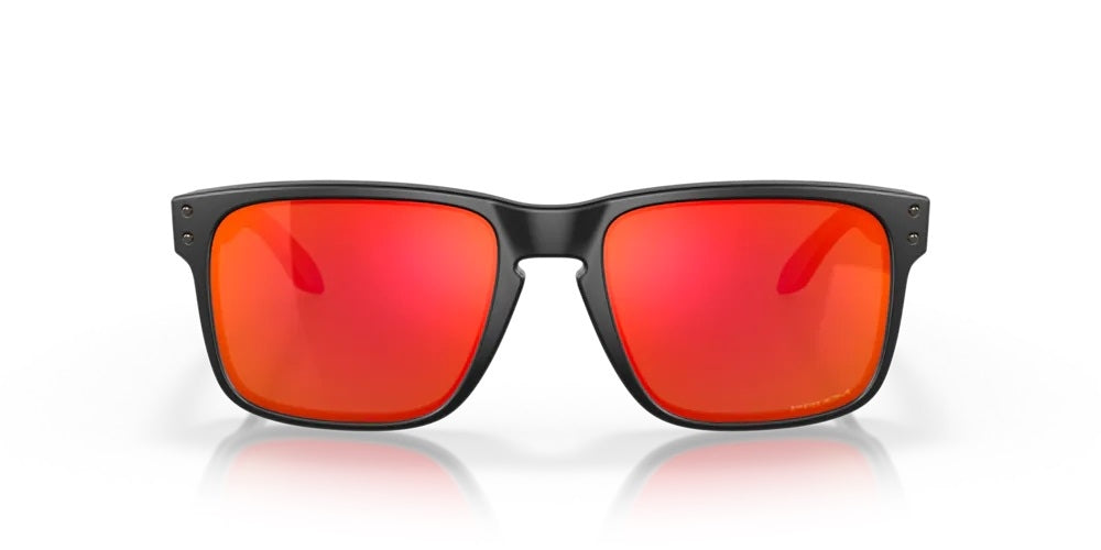 HOLBROOK MATTE BLACK - PRIZM RUBY