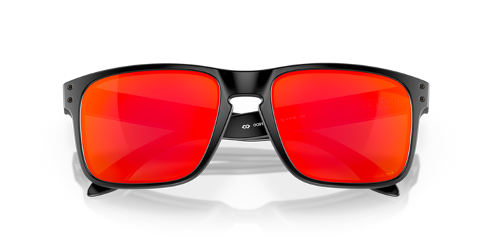 HOLBROOK MATTE BLACK - PRIZM RUBY