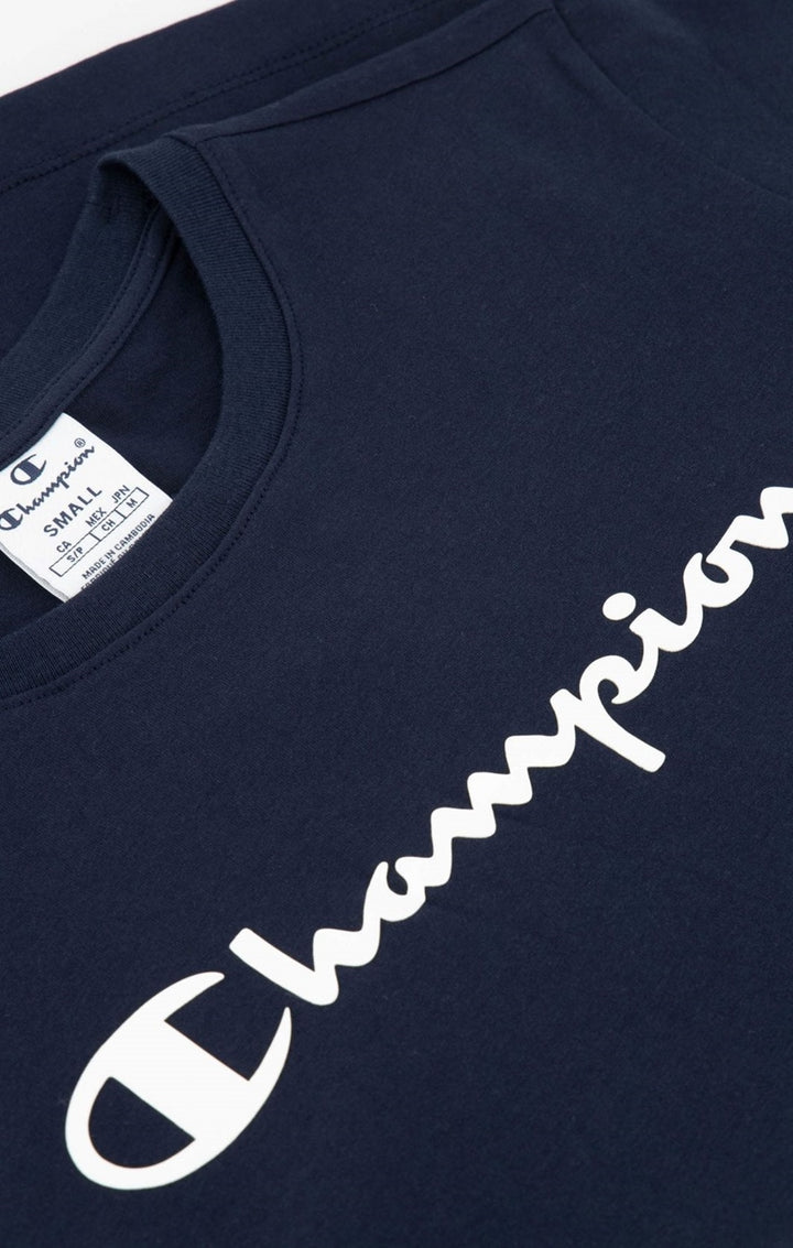CREWNECK T-SHIRT NAVY