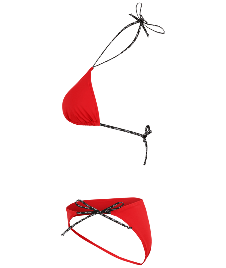 Sibu Triangle Bikini True Red