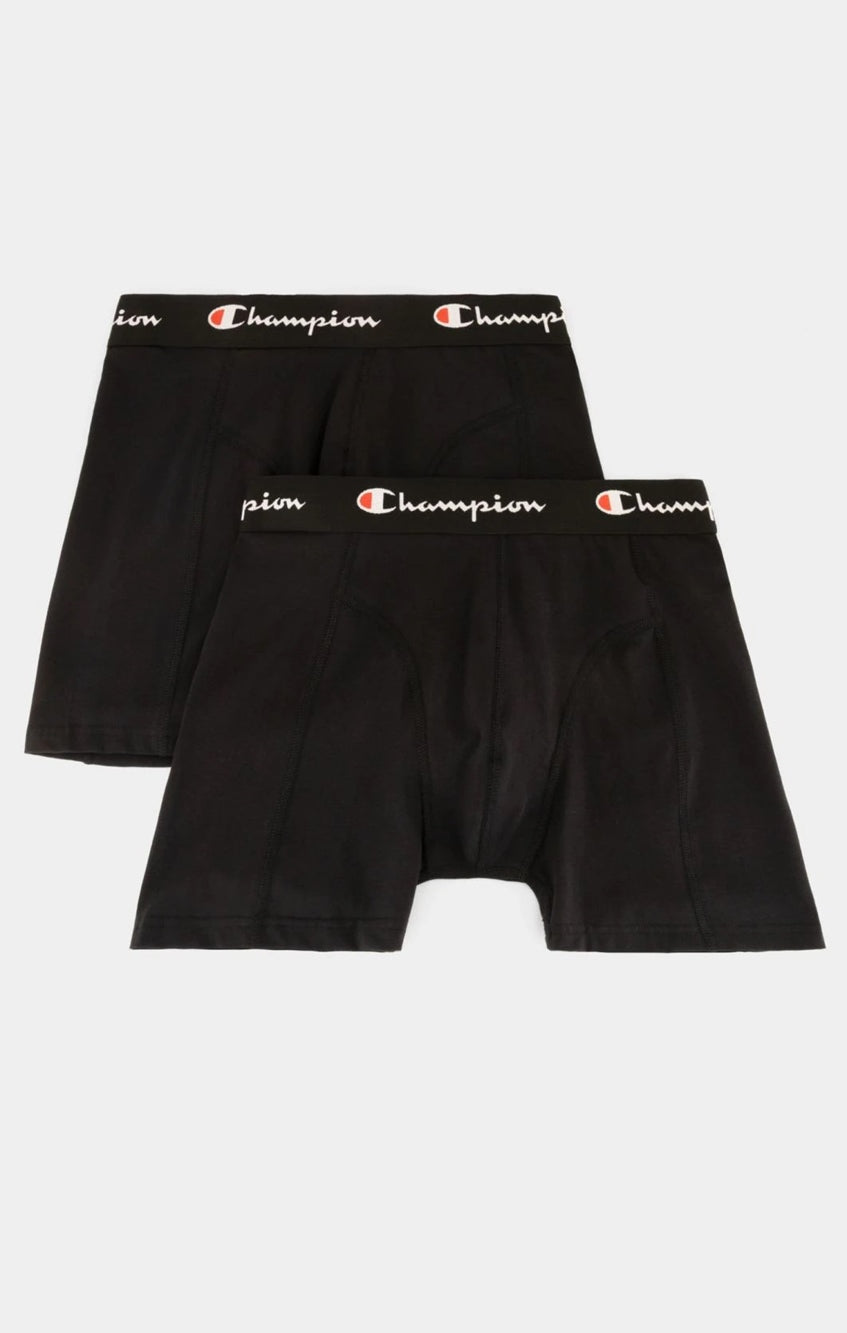 2 pk Boxer Black/Black