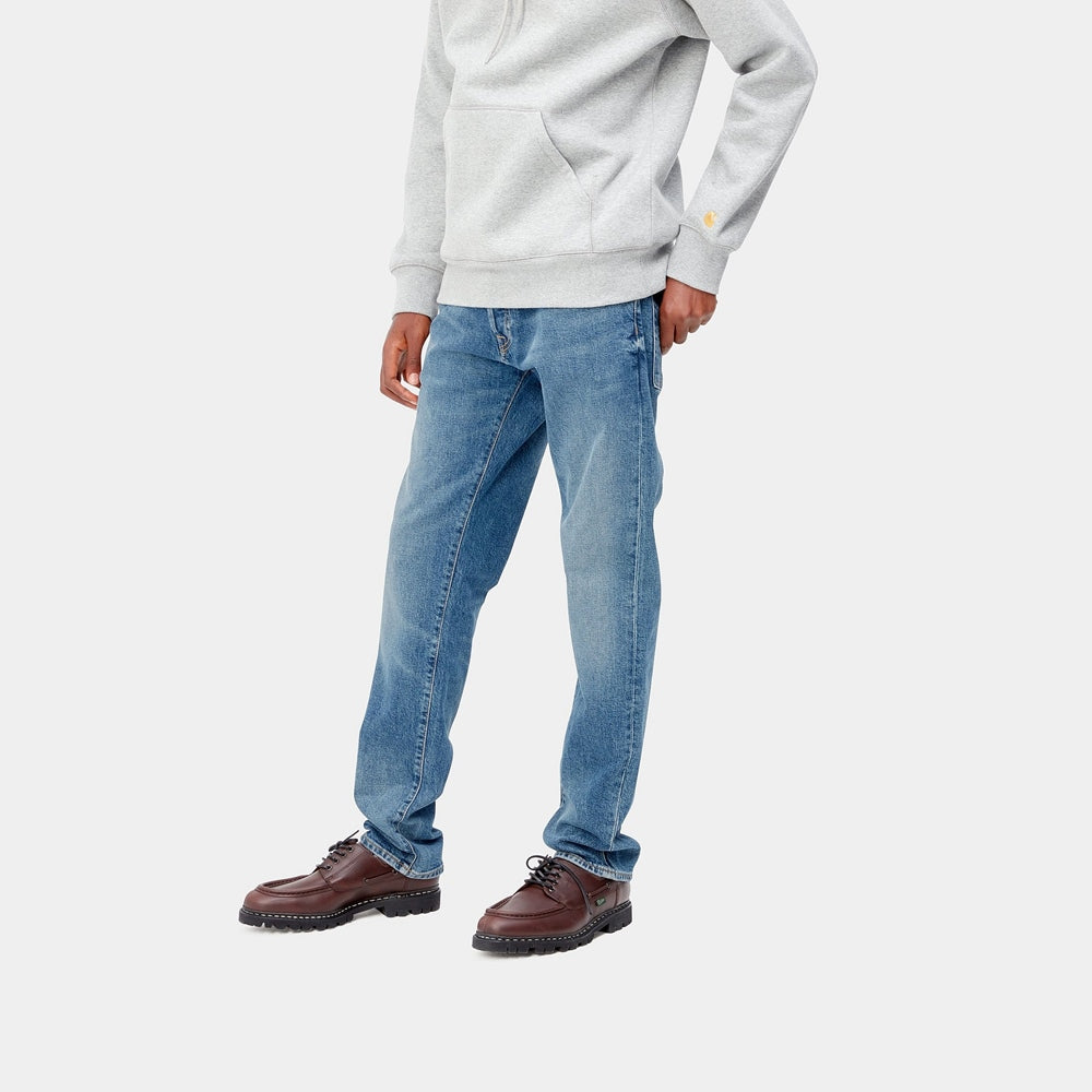 KLONDIKE PANT BLUE MID USED WASH