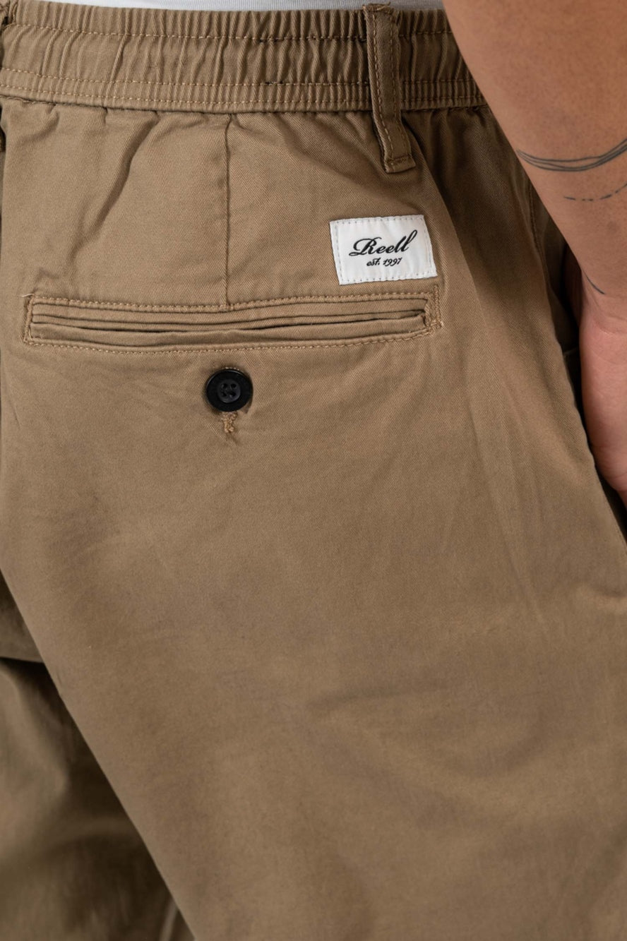 REFLEX LOOSE CHINO DARK SAND
