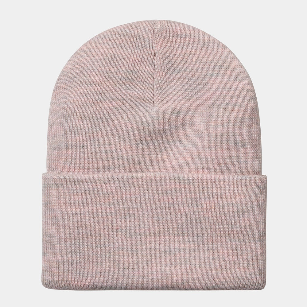 Acrylic Watch Hat Pink Heather