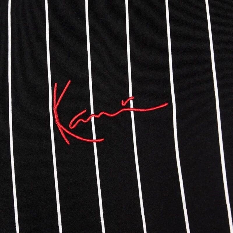 KK Small Signature Pinstripe Black/White