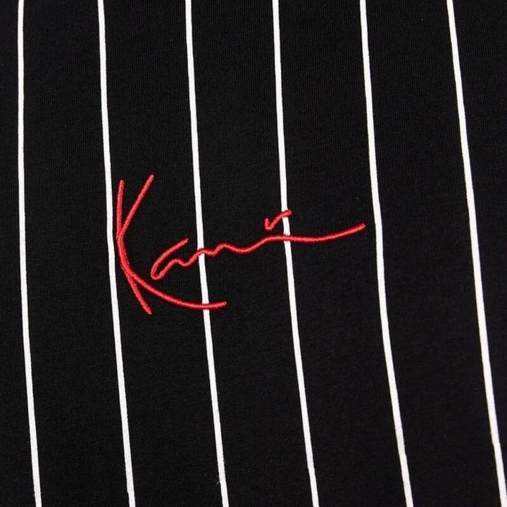 KK Small Signature Pinstripe Black/White