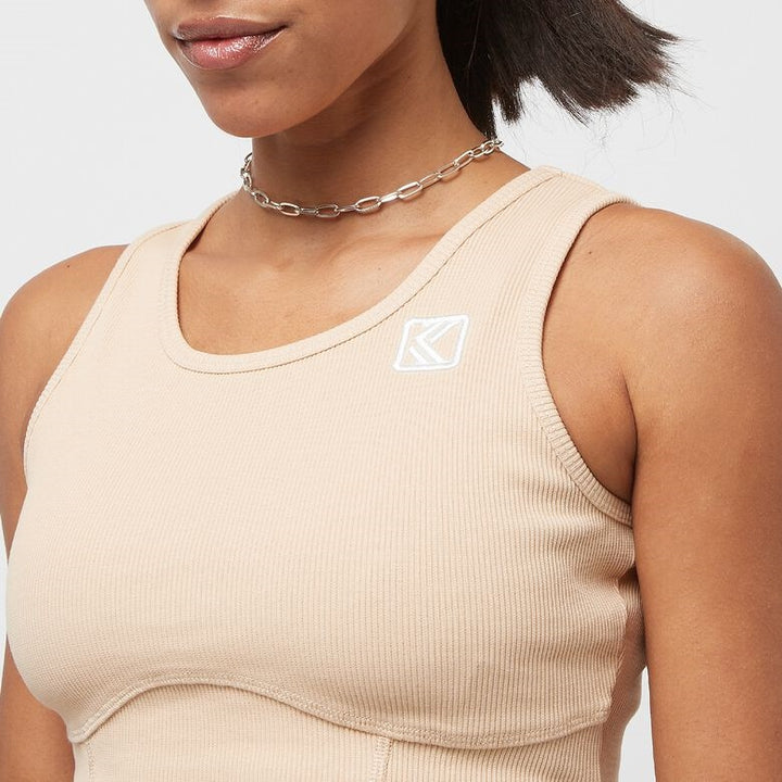 Og Corset Rib Top Sand