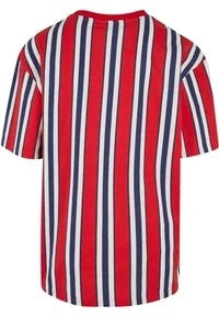Retro Strip Tee Red/Navy/Off White