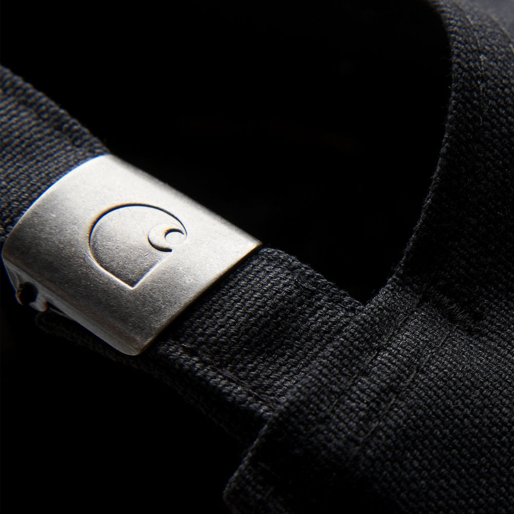 Canvas Script Cap Black/White