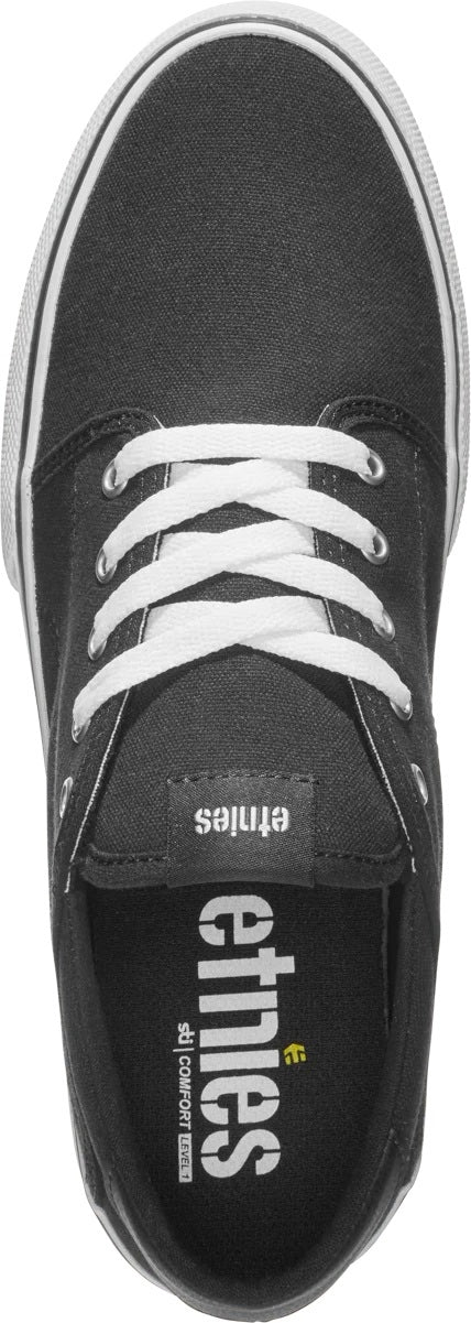 Barge Slim Black/White