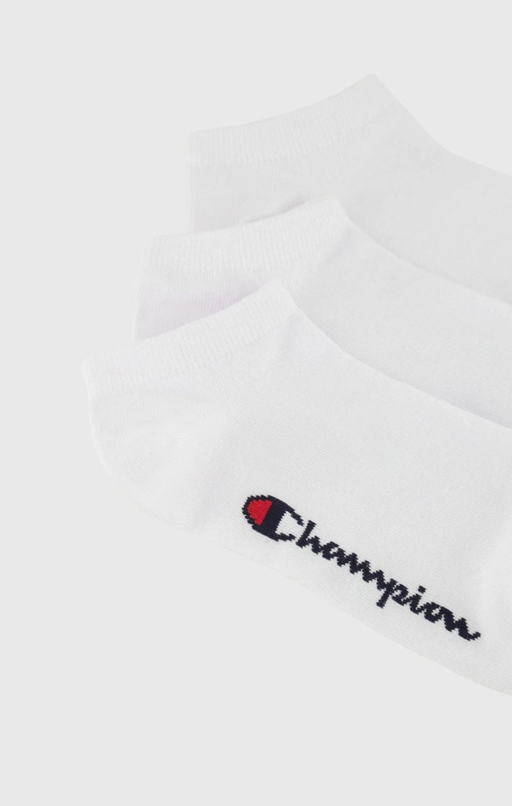 3 pk Sneaker Socks White