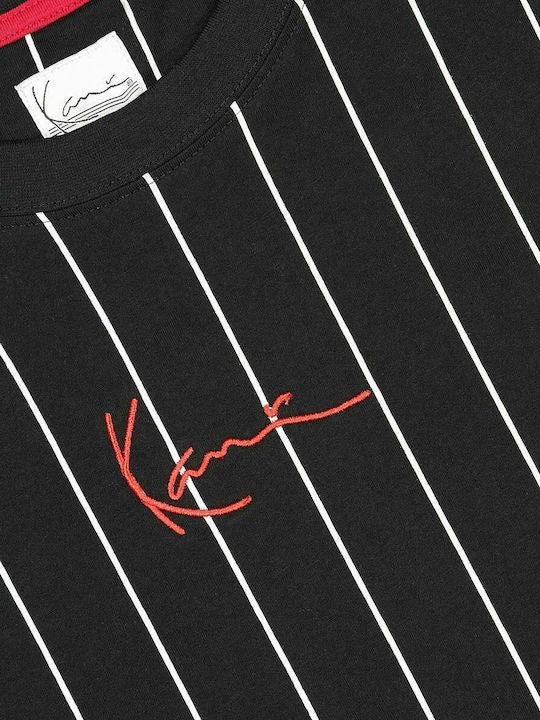 KK Small Signature Pinstripe Black/White