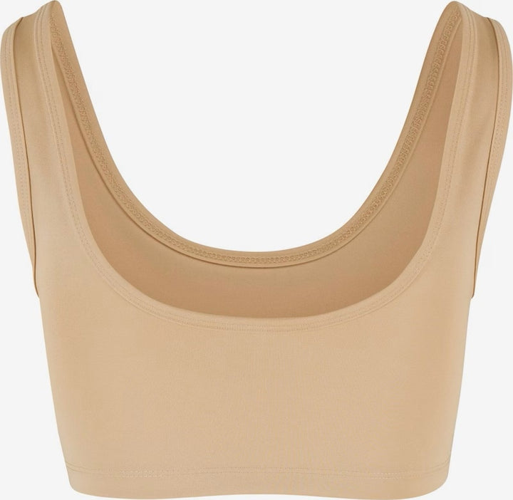 Small Serif Bustier Top Sand