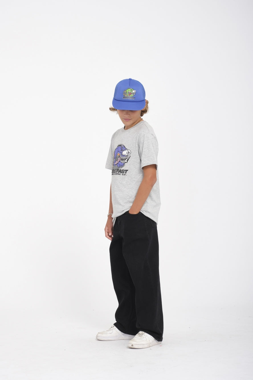 Skate Fast Heather Grey