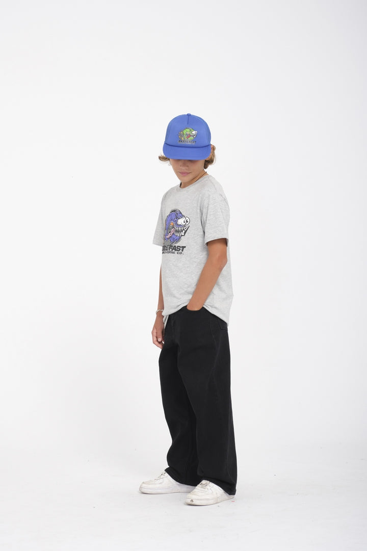 Skate Fast Heather Grey