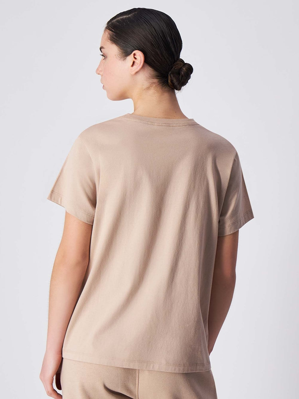 Crewneck T-Shirt Beige