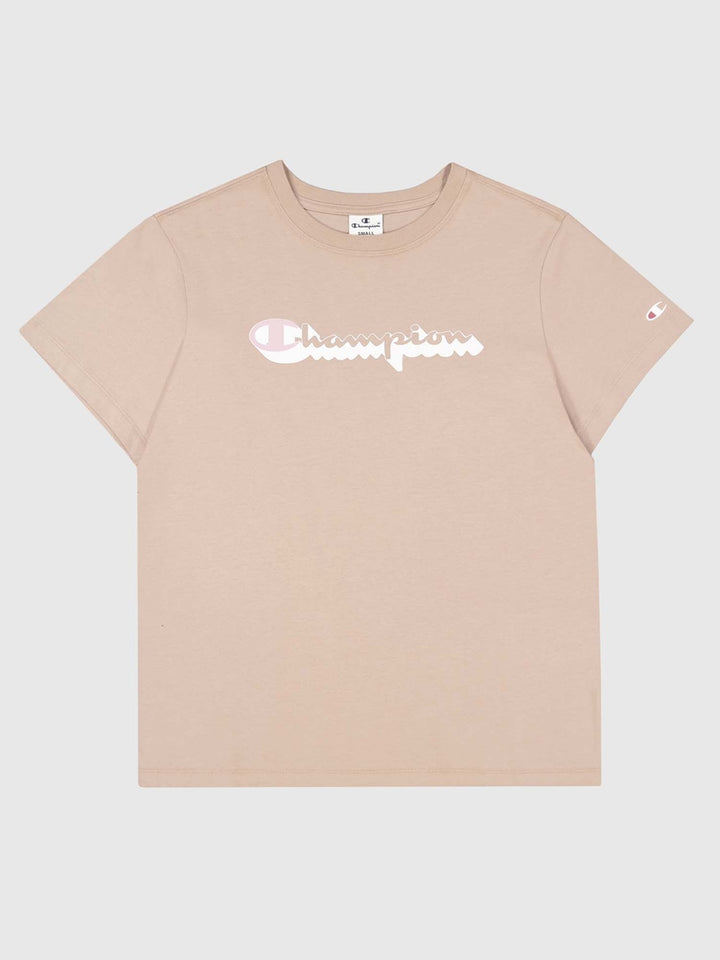Crewneck T-Shirt Beige