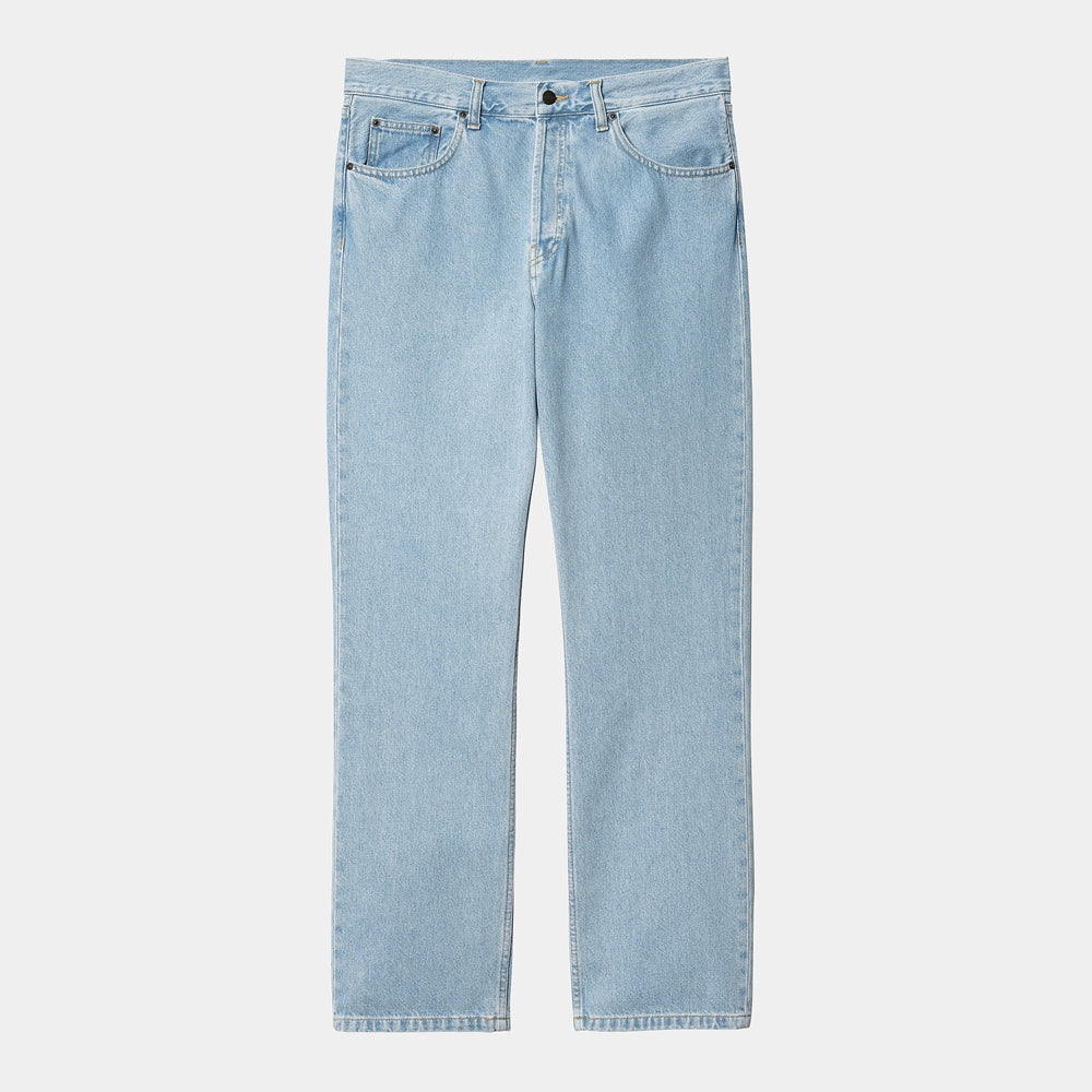 Nolan Pant Denim Blue Bleached