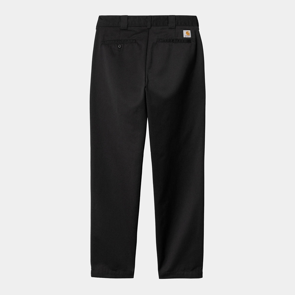 Master Pant Twill Black Rinsed