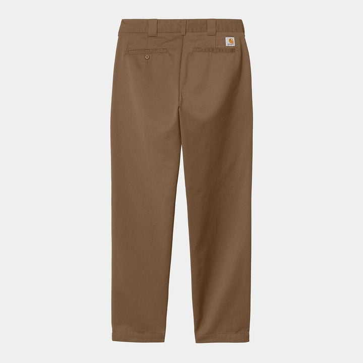 Master Pant Twill Chocolate Rinsed