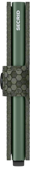 Miniwallet Hexagon Green