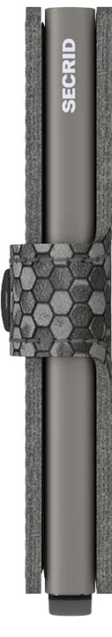 Miniwallet Hexagon Grey