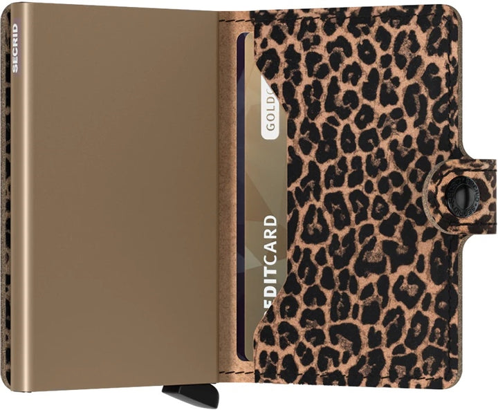 Miniwallet Leo Beige