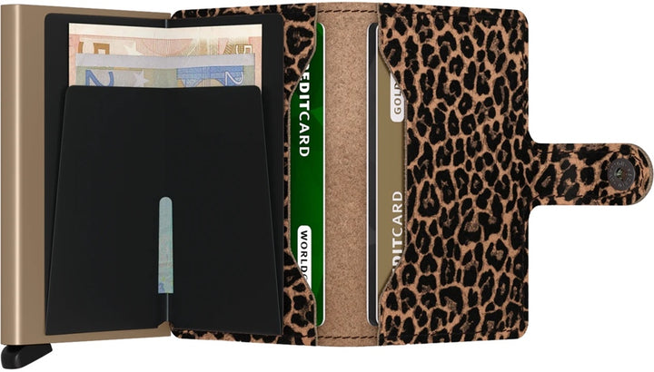 Miniwallet Leo Beige