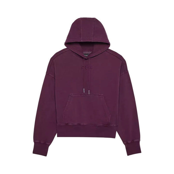 W Wordmark Oversized Fleece Purple