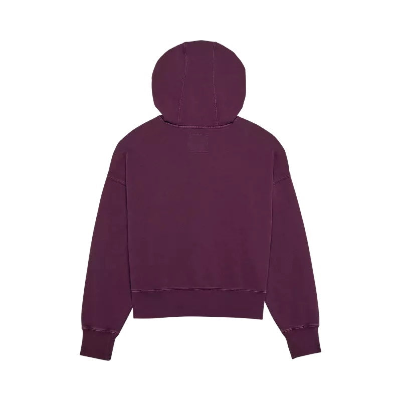 W Wordmark Oversized Fleece Purple