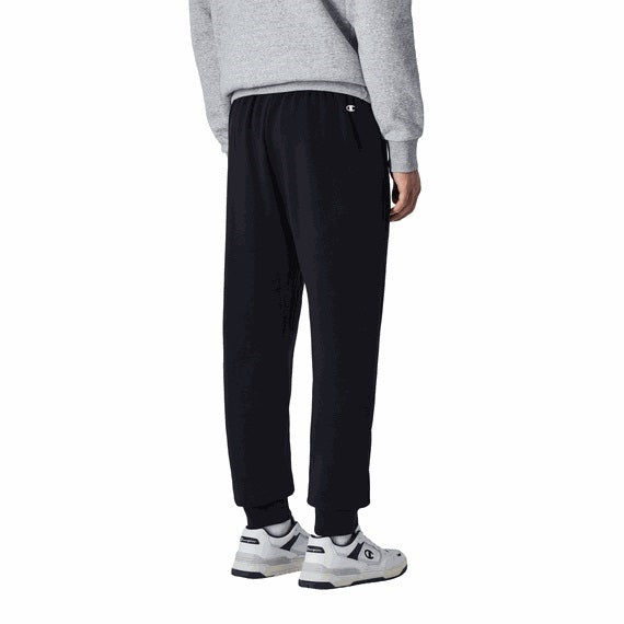 Rib Cuff Pants Black