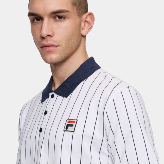 Linter Polo Bright White
