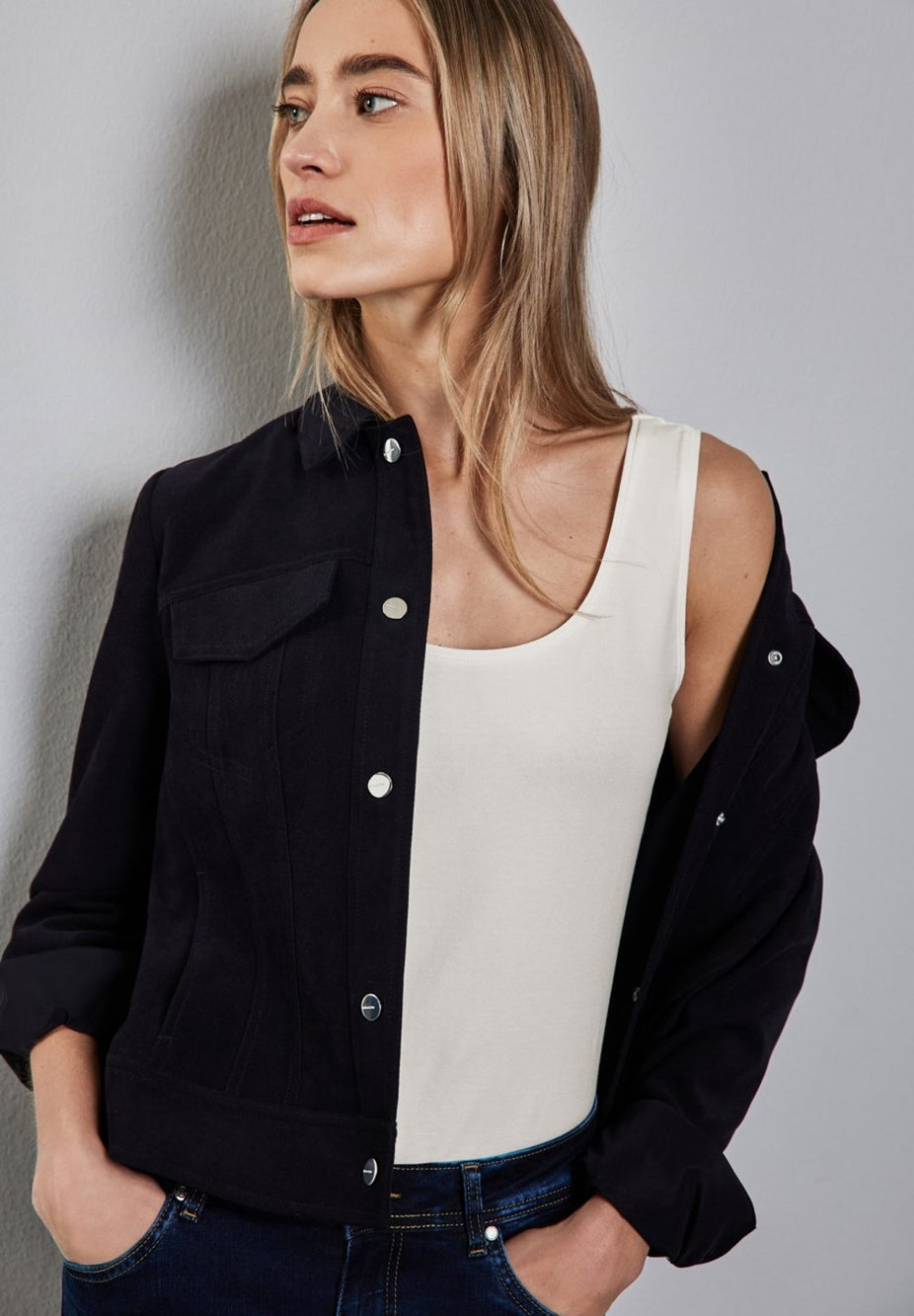 Style QR Anni basic top – Off White 