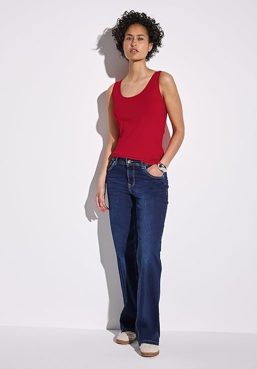 Style QR Anni basic top – Glory Red 
