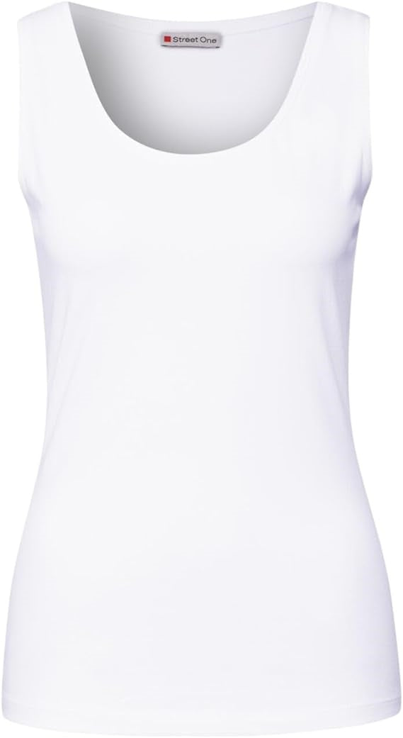 Style QR Anni basic top – White 