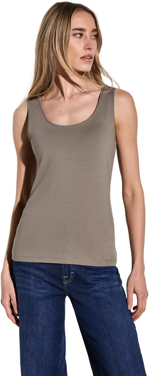 Style QR Anni basic top – Stone Brown 