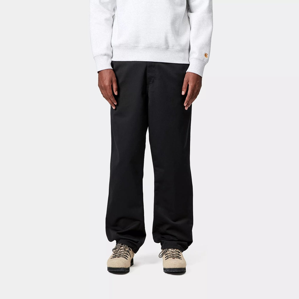 Simple Pant Black Rinsed