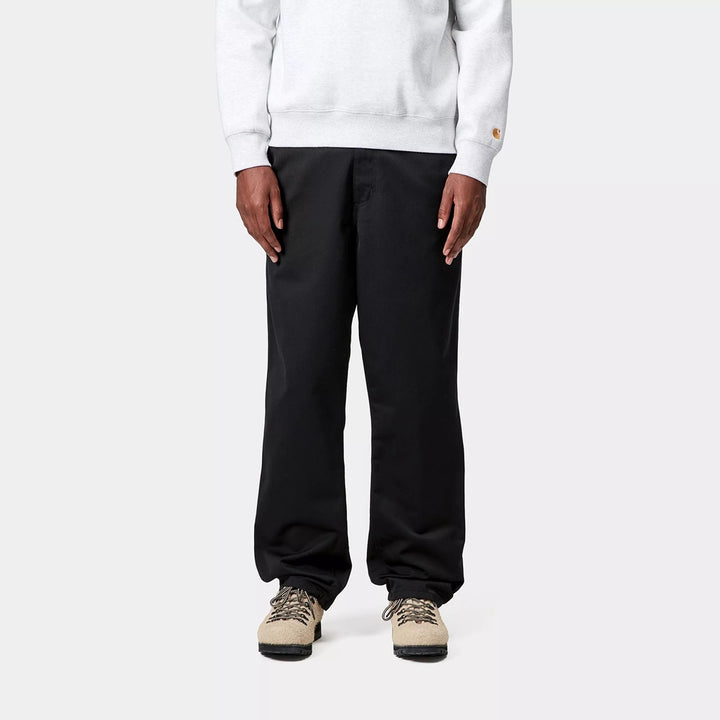 Simple Pant Black Rinsed