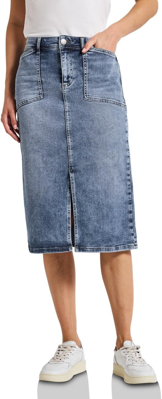 Style Skirt,hw,medium blue