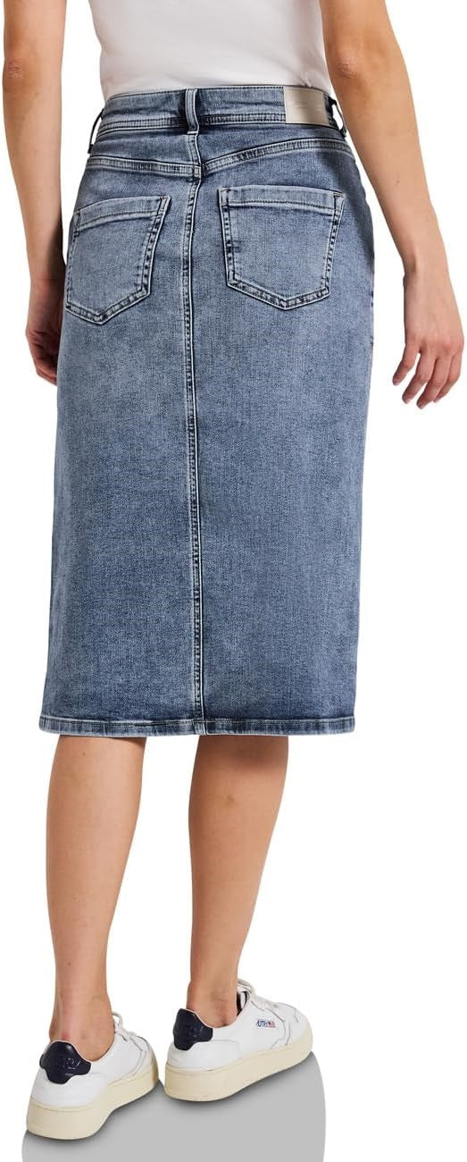 Style Skirt,hw,medium blue