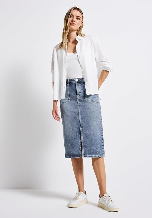 Style Skirt,hw,medium blue
