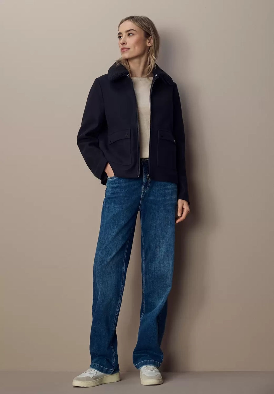 LTD QR Short Jkt w. Removable – Obsidian Blue 