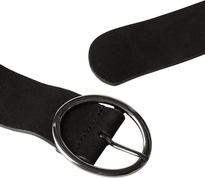BC_  Bold Velour Belt – Black 