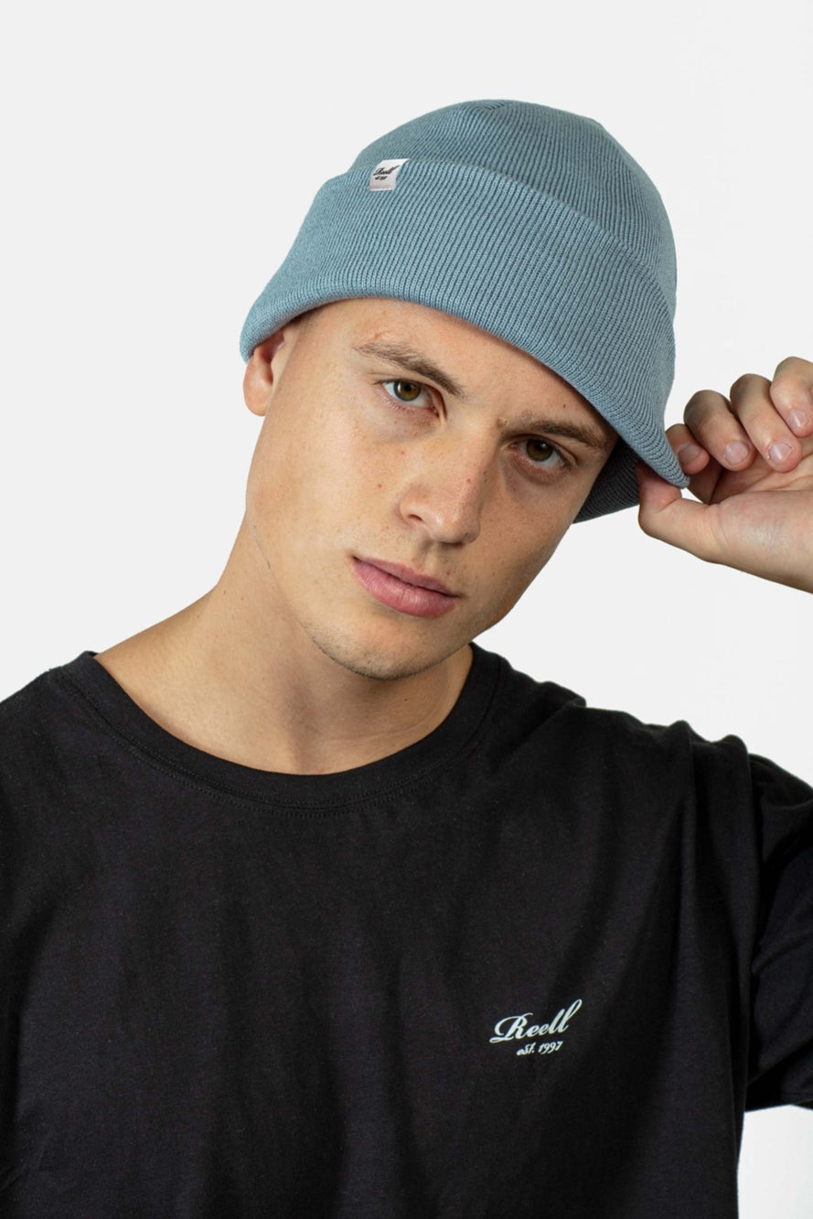 BEANIE Blue Grey