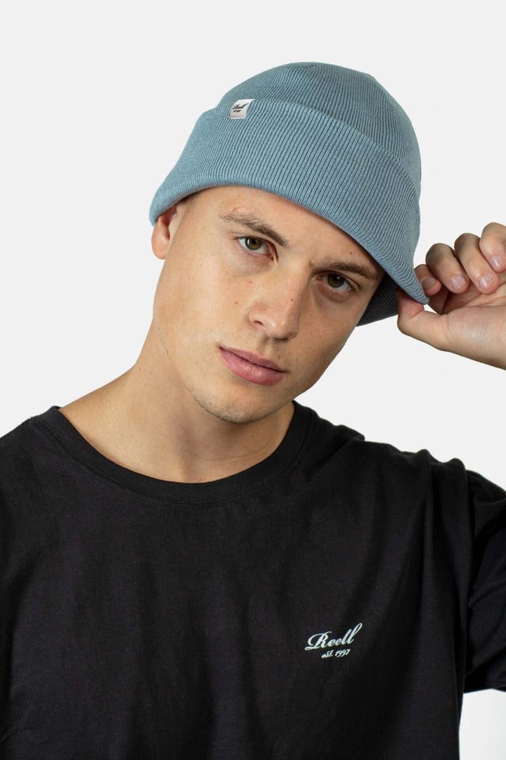 BEANIE Blue Grey