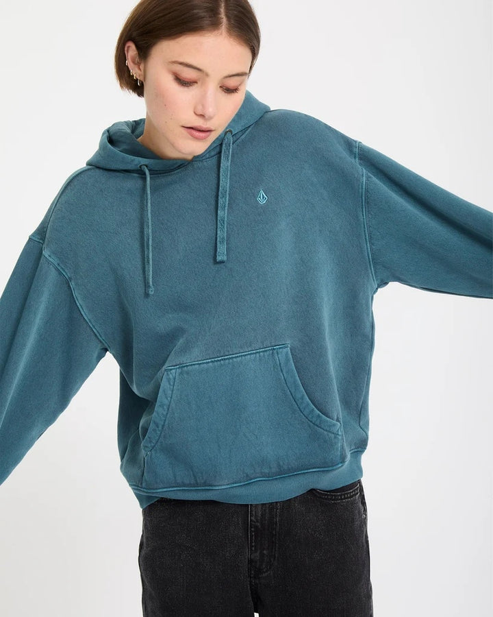 Stone Soft Hoodie Emerald Green