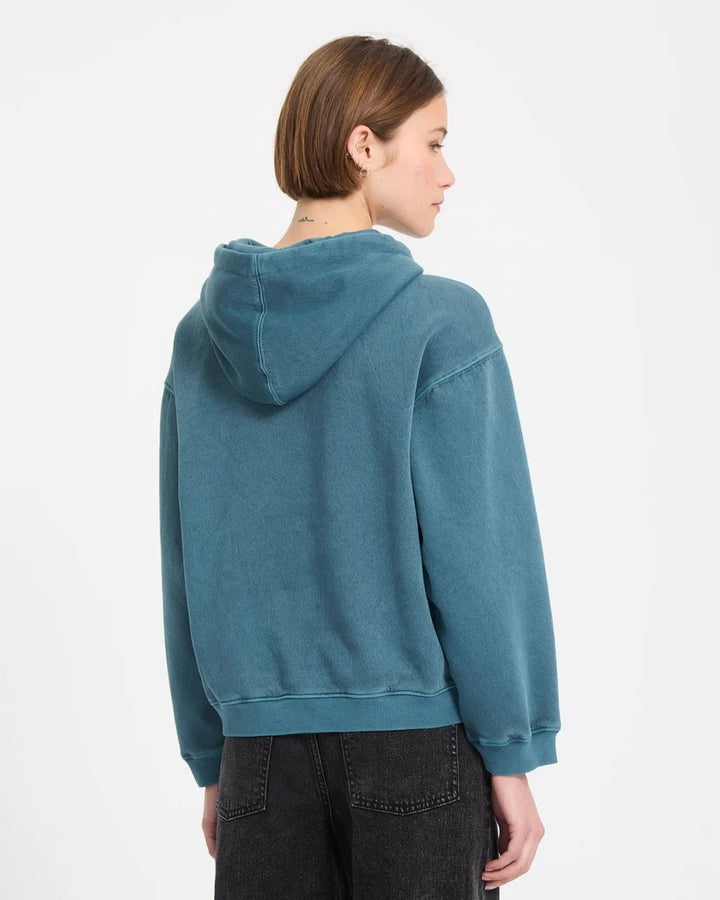 Stone Soft Hoodie Emerald Green
