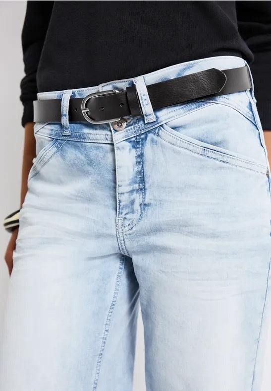 BC_ Leather Belt – Black 