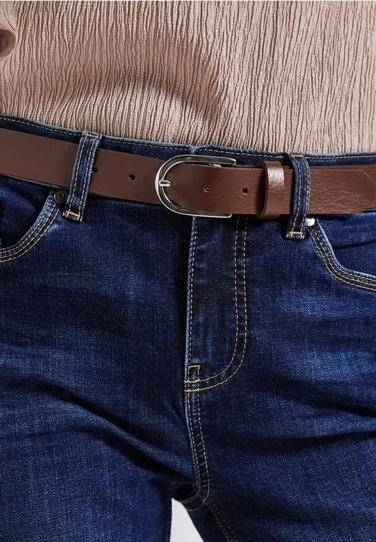 BC_ Leather Belt – Cognac 