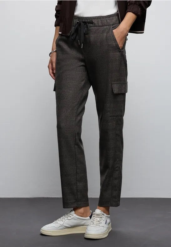 Style LTD QR Bonny Cargo_Check – Allgemeines Produktbild #farbe_silk-brown